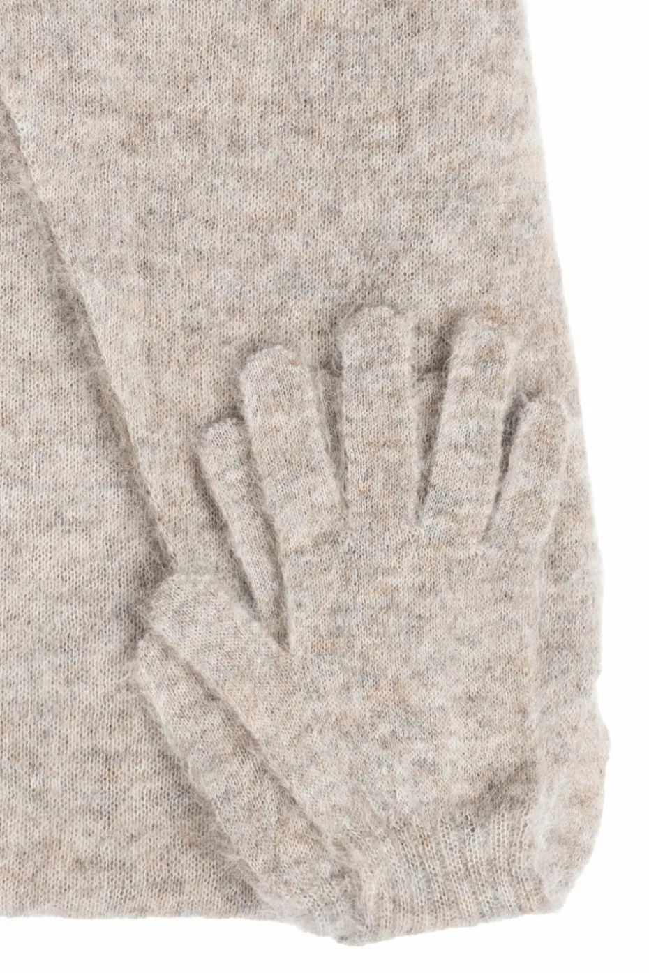 Moschino GREY Scarf with gloves