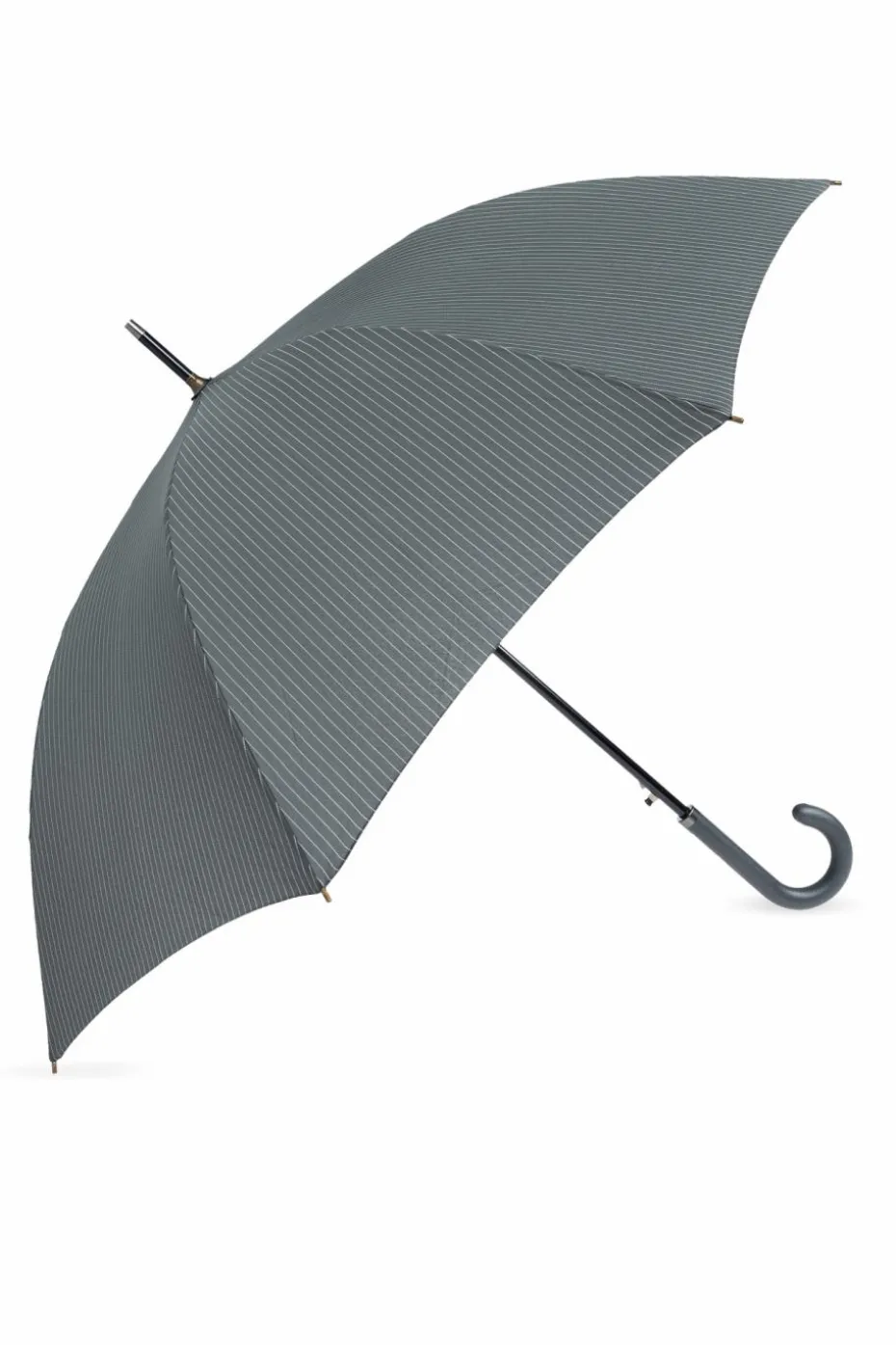 Moschino GREY Striped pattern umbrella
