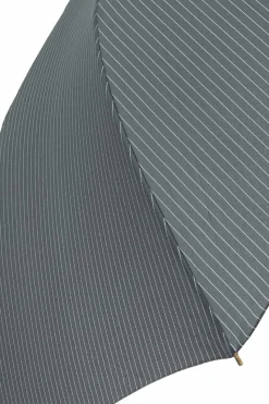 Moschino GREY Striped pattern umbrella