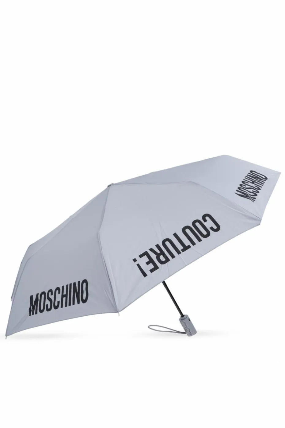 Moschino GREY Umbrella with logo