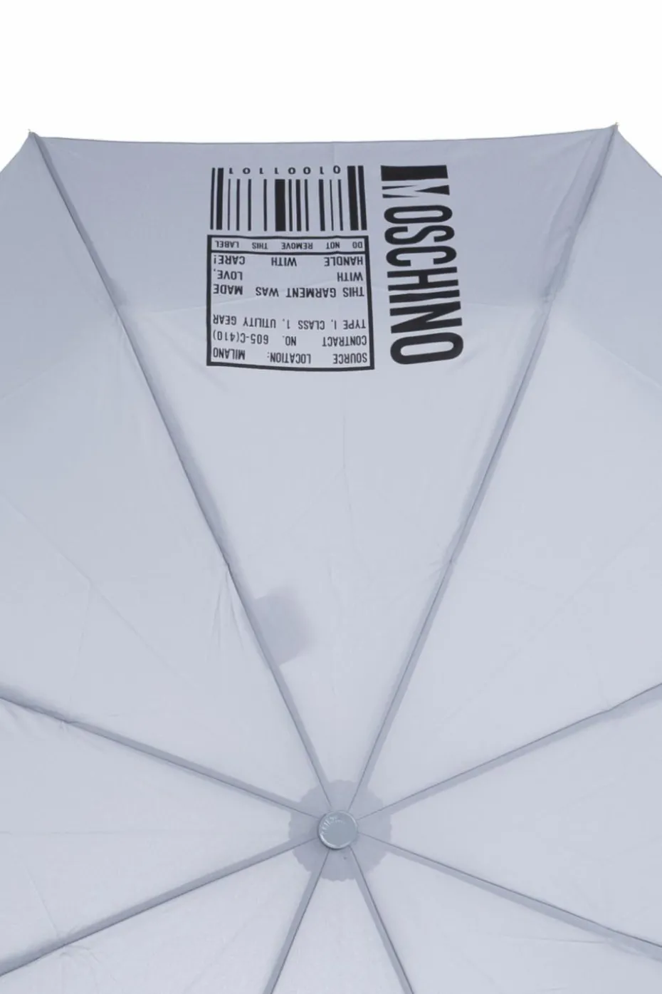 Moschino GREY Umbrella with logo