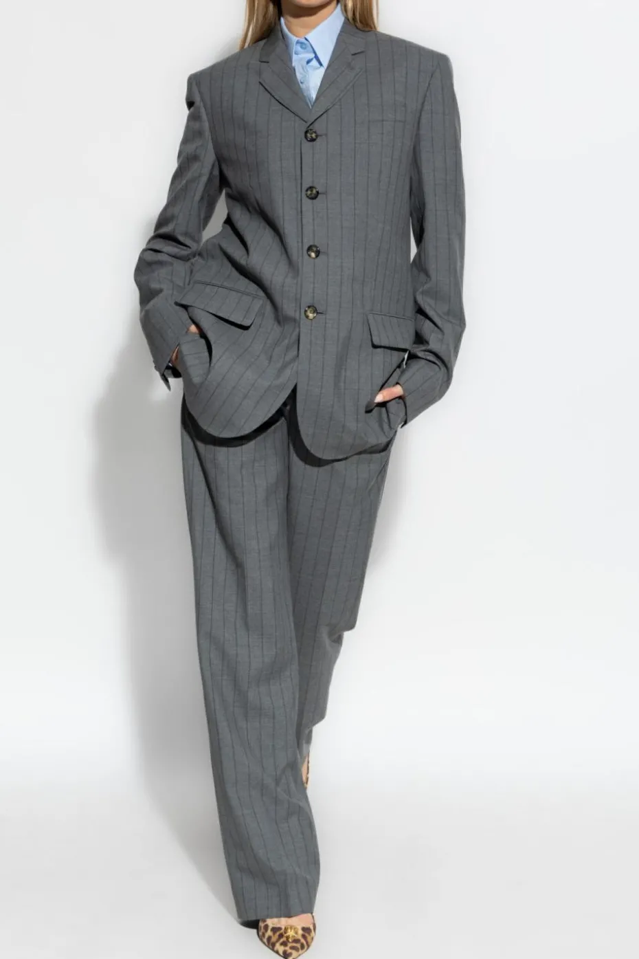 Moschino GREY Wool blazer
