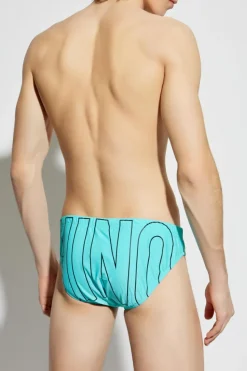 Moschino light blue Swim Briefs