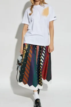 Moschino MULTICOLOUR Patterned skirt