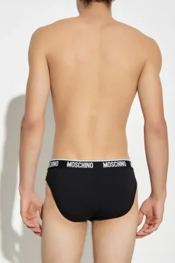 Moschino MULTICOLOUR Three-pack of briefs with logo
