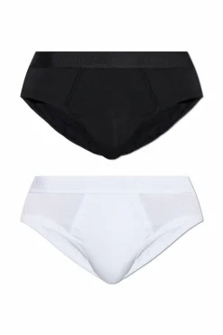 Moschino MULTICOLOUR Two-pack briefs with logo