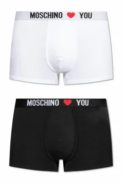 Moschino MULTICOLOUR Two-pack of boxers with logo