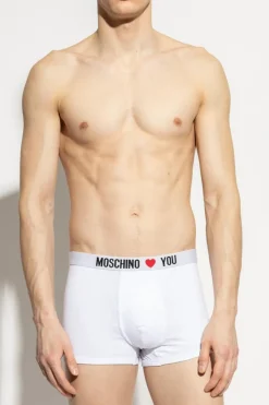 Moschino MULTICOLOUR Two-pack of boxers with logo