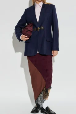 Moschino NAVY BLUE Wool blazer