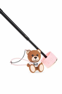 Moschino PINK Folding umbrella with logo