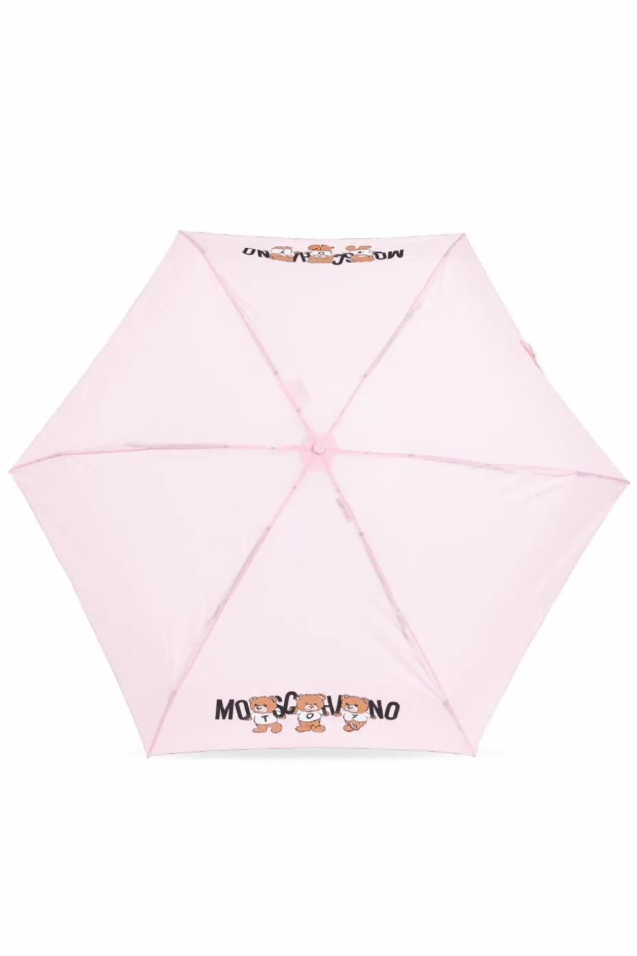 Moschino PINK Umbrella with logo