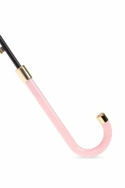 Moschino PINK Umbrella with logo