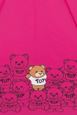 Moschino PINK Umbrella with logo