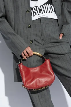 Moschino RED Leather handbag