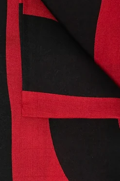 Moschino RED Scarf with logo