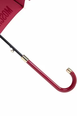 Moschino RED Umbrella with logo