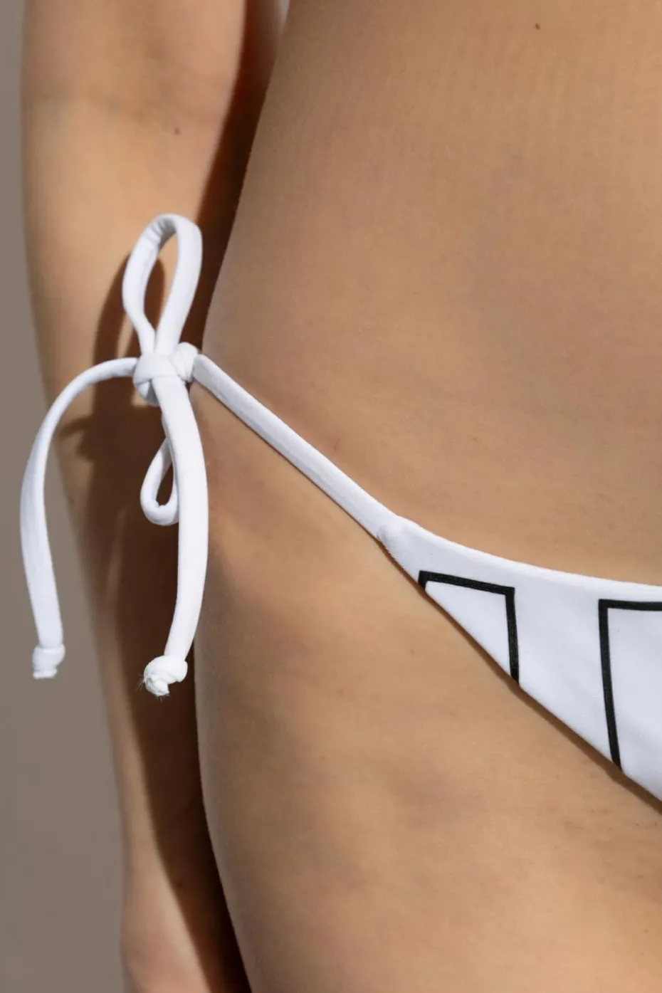 Moschino WHITE Bottom of bathing suit