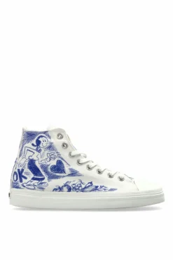 Moschino WHITE High-top sneakers