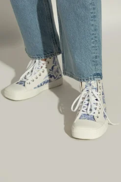 Moschino WHITE High-top sneakers