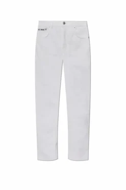 Moschino WHITE Jeans with slightly tapered legs