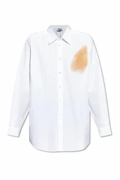 Moschino WHITE Printed shirt