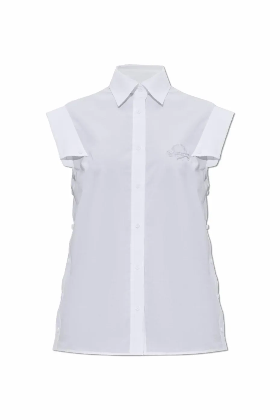 Moschino WHITE Sleeveless Shirt