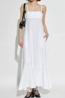 Moschino WHITE Strappy dress