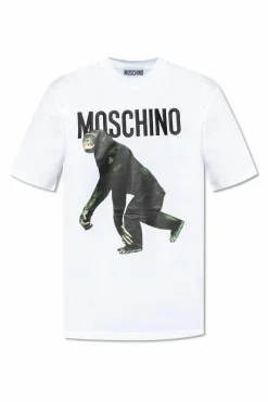 Moschino WHITE T-shirt with logo