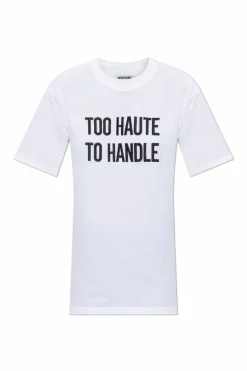 Moschino WHITE T-shirt with embroidery