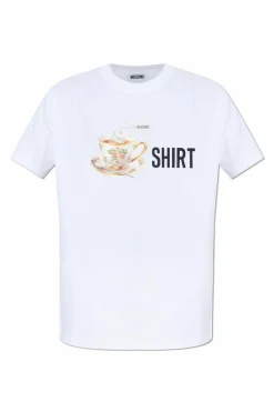 Moschino WHITE T-shirt with print