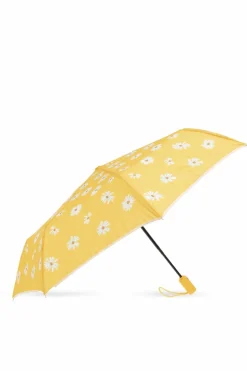 Moschino YELLOW Folding umbrella with logo