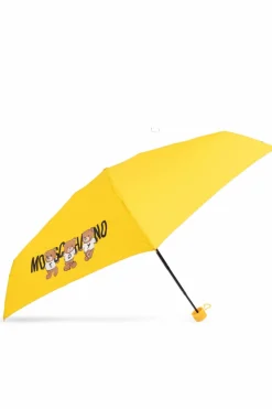 Moschino YELLOW Umbrella with logo
