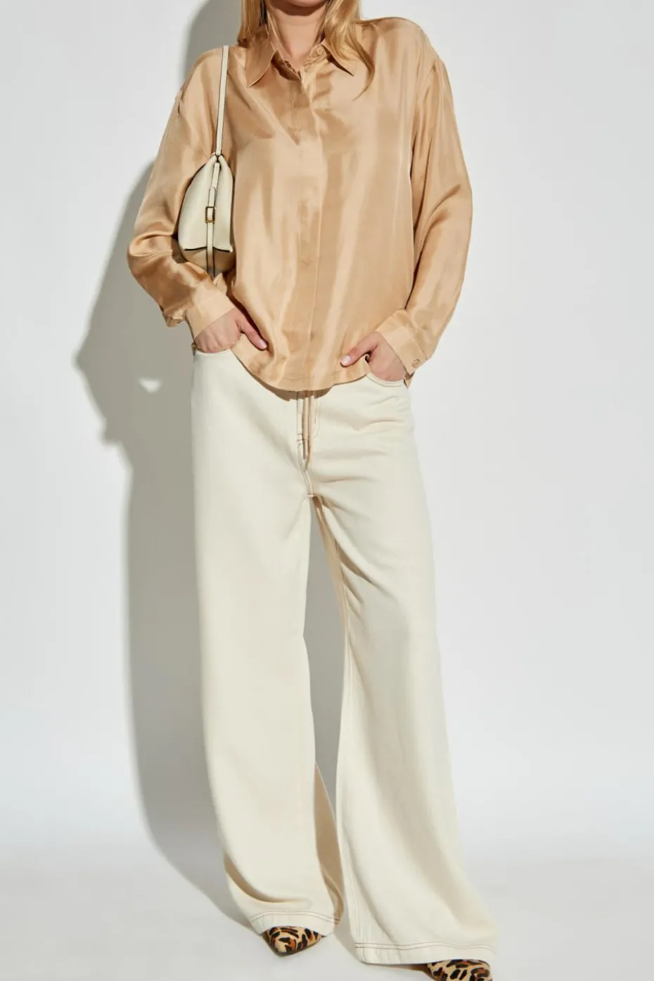 Munthe beige Silk shirt "Lalalu"