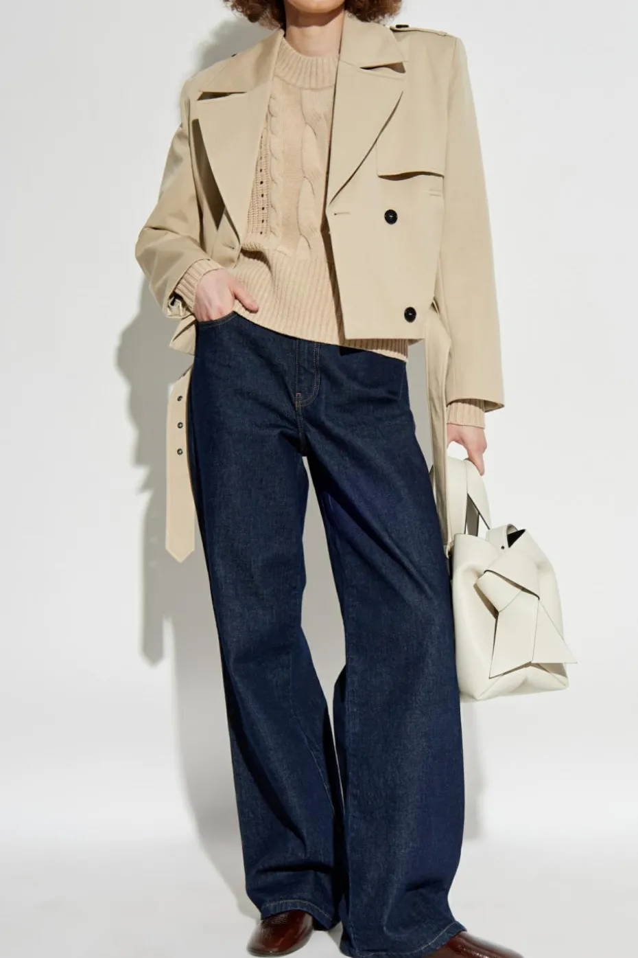 Munthe beige Sweater "Lysta"