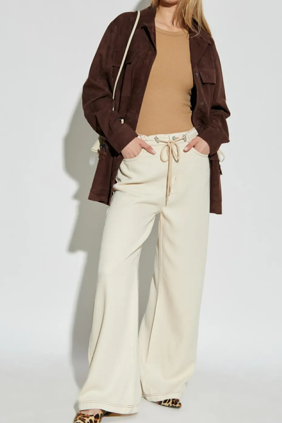 Munthe beige Top 'Peach'