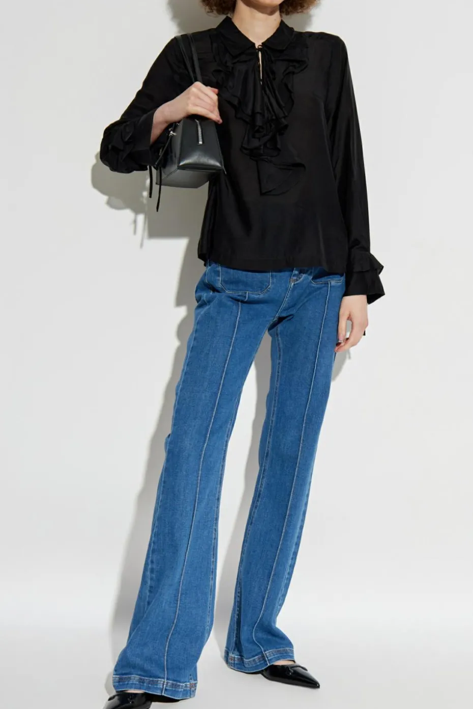 Munthe BLACK Lesienna top