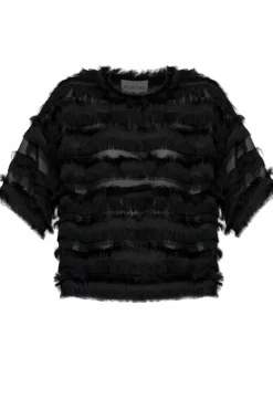 Munthe BLACK Top "Lipona"