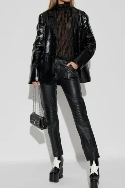 Munthe BLACK Top with decorative finish