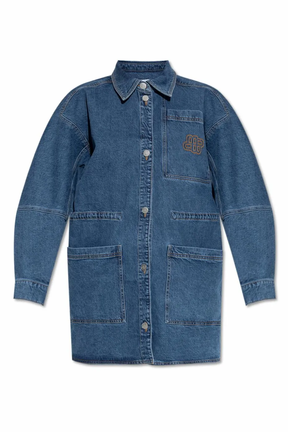 Munthe BLUE Denim jacket "Prickly"