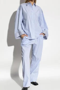 Munthe BLUE ‘Fidda’ pajama-style pants