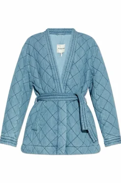 Munthe BLUE Quilted jacket ‘Fridolf’