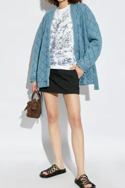 Munthe BLUE Quilted jacket ‘Fridolf’