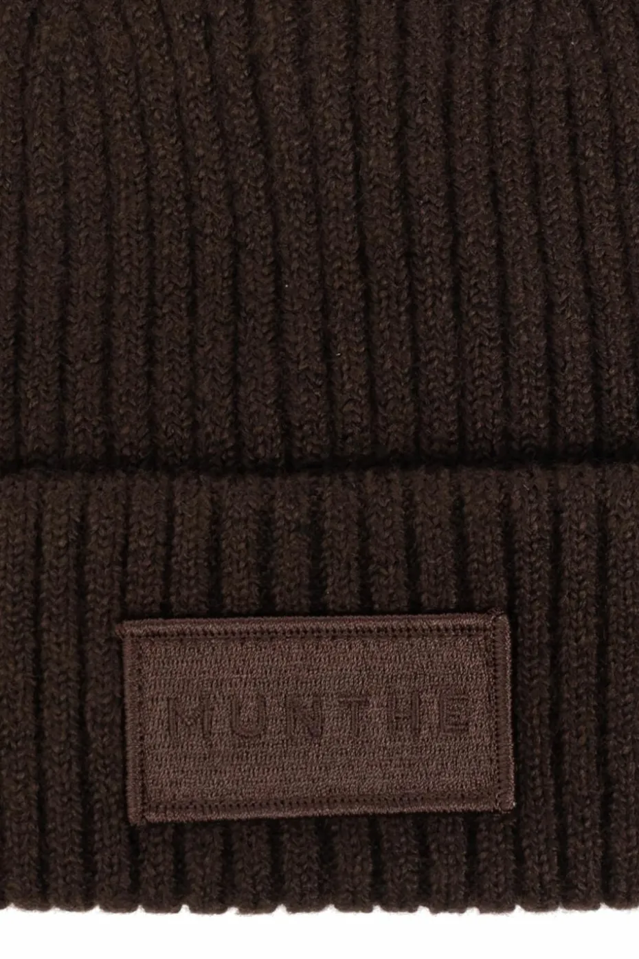 Munthe BROWN Cap with logo patch