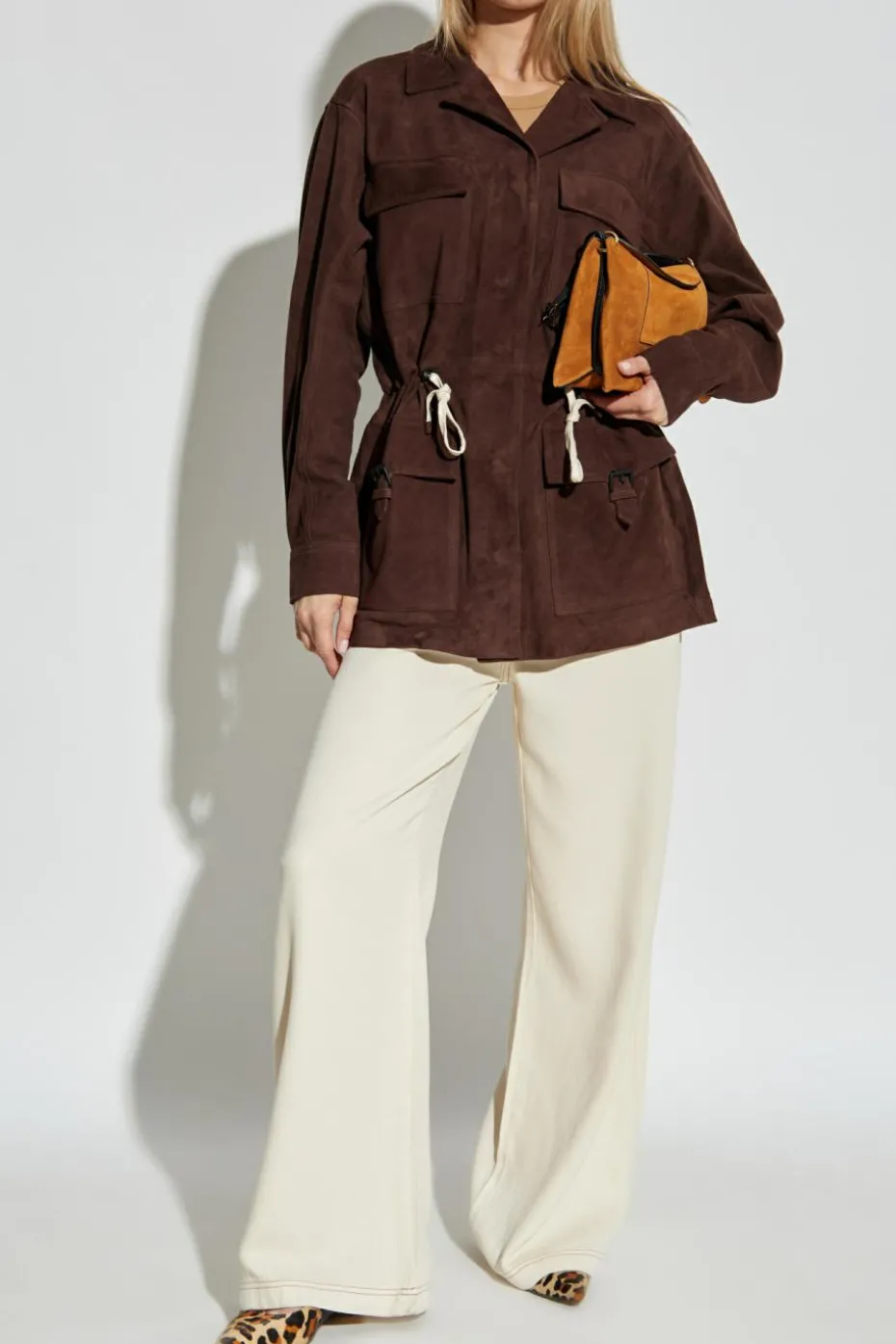 Munthe BROWN "Pucala" jacket