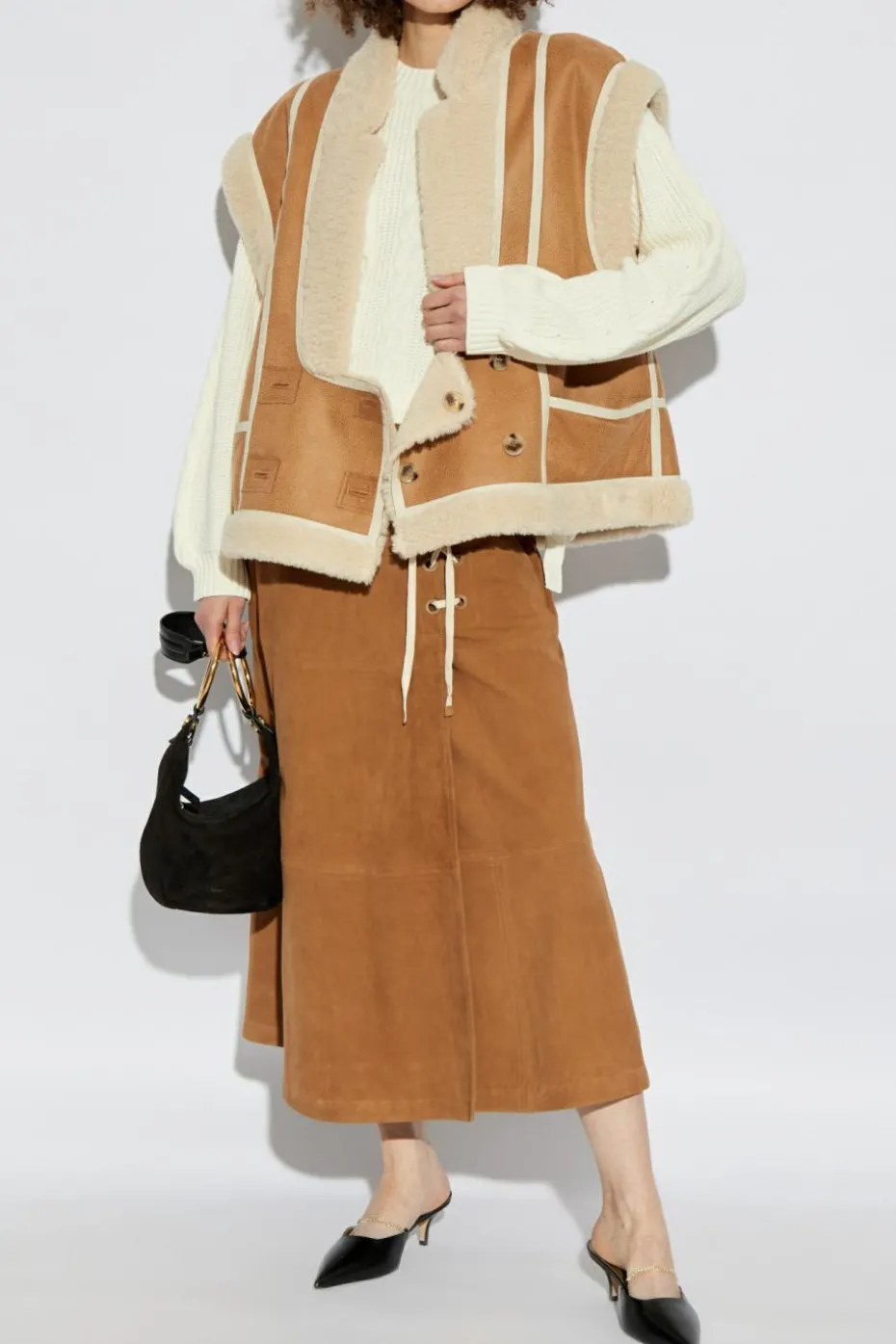 Munthe cream Sweater ‘Fabricka’