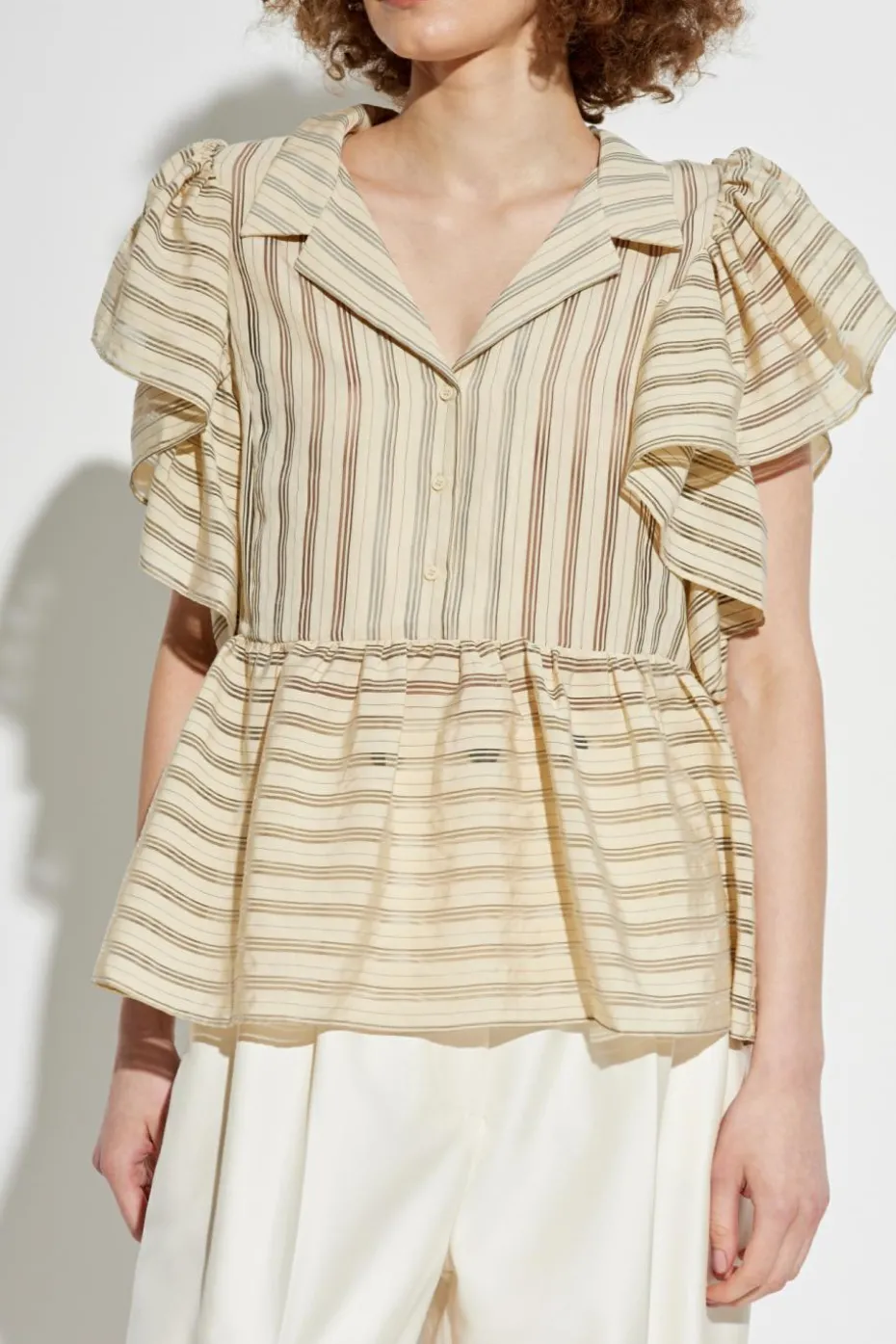 Munthe cream Top `Ludive`