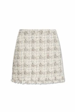 Munthe cream Tweed skirt