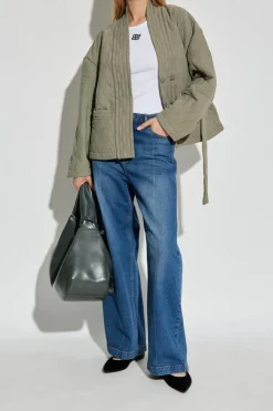 Munthe GREEN Quilted jacket "Pifita"