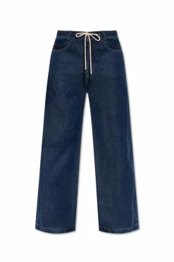 Munthe NAVY BLUE "Obey" pants