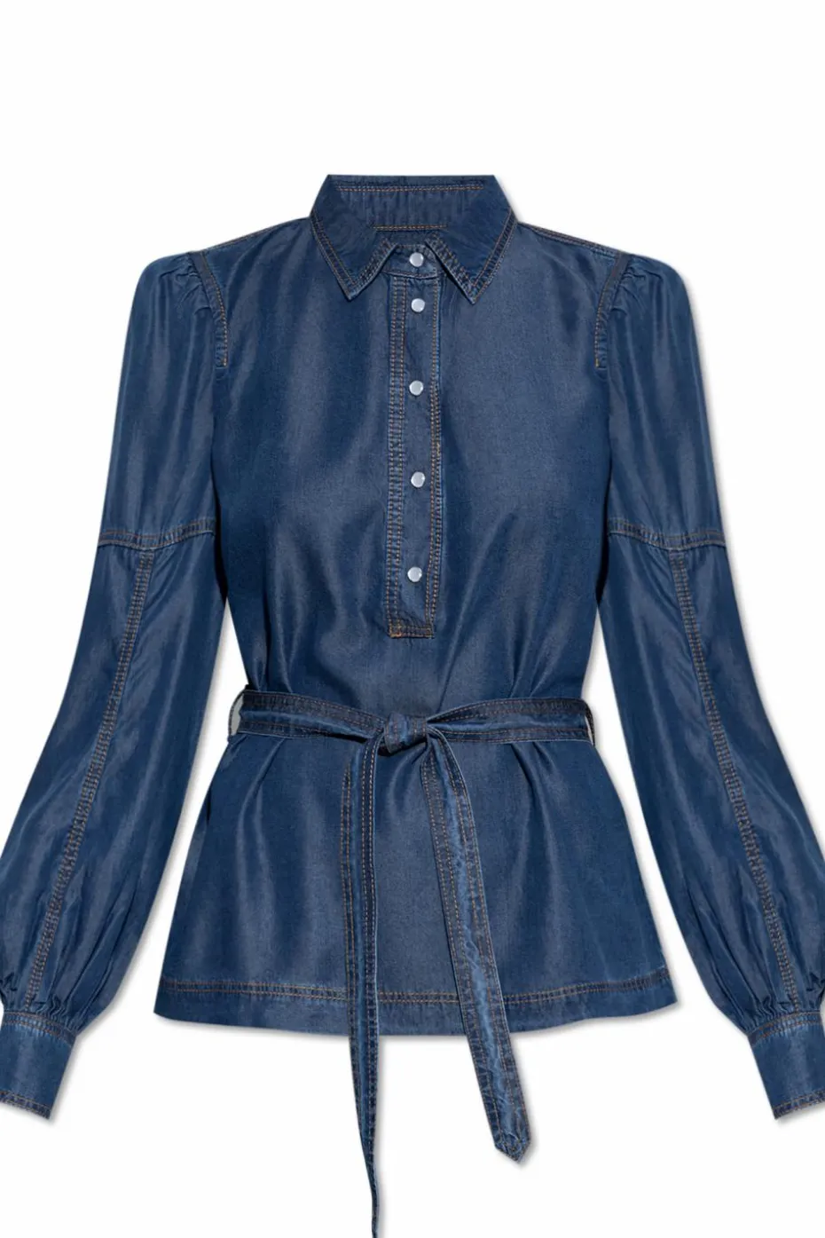 Munthe NAVY BLUE "Pikine" shirt
